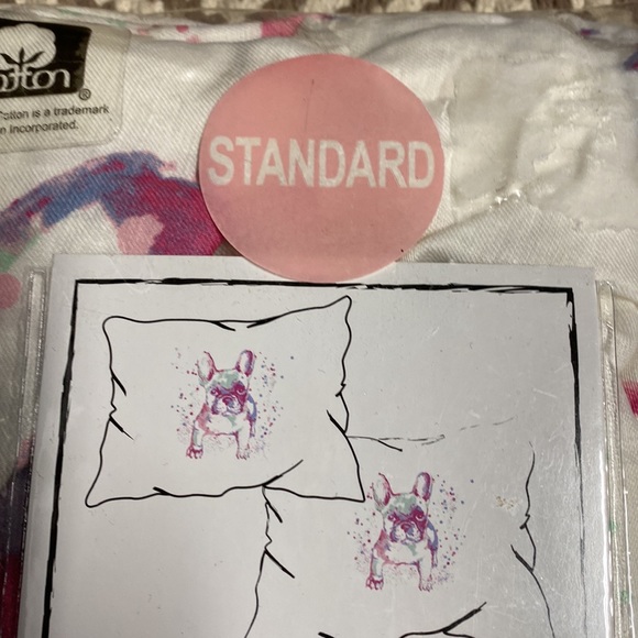 Miles end french bulldog standard pillow cases 2 - Picture 2 of 6
